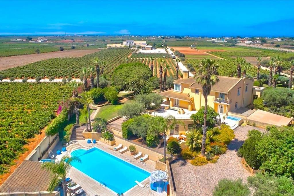 Il Filo Di Perle Luxury Villas Марсала Экстерьер фото